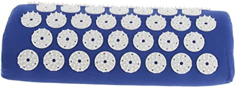 FashionCha Akupressurmatte Akupressurkissen für Nacken, Kopf und Schultern, Magnetfeldtherapie und Akupressurmassagekissen, Akupressurnackenkissen für Frauen und Männer Reisen, Zuhause, Hotel, Blau