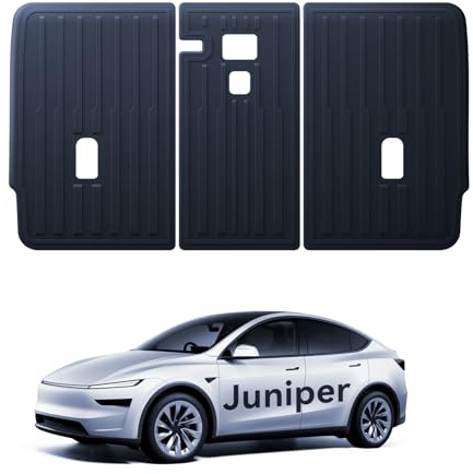 LANTU UK-RHD Second Row Seat Back Cover for Tesla Model Y 2025-2026 Juniper All-Weather TPE Seat Protector Waterproof and Non-Slip Rear Seat Cover Tesla Model Y 2025-2026 Juniper Accessories