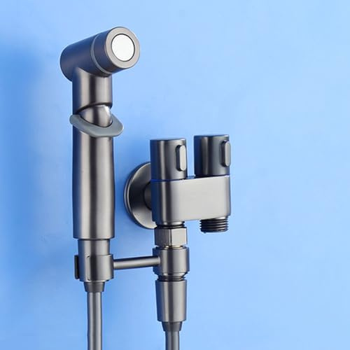 Handheld Bidet Sprayer for Toilet Toilet Shower Hose Wall-Mounted Bathroom Jet Spray Portable for Pet Bath