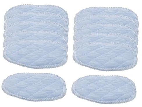 BESPORTBLE Coppette Assorbilatte in Cotone 20 Unitá Lavabili e Riutilizzabili Rivestimento Anti-perdite per Allattamento al Seno, Facili da Trasportare