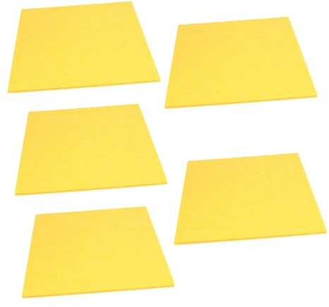 LOEFLIFA 5pcs Soundproofing Felt Panels with Self-adhesive Backing for Wall Noise Reduction and Echo Absorption Acoustic Insulation Boards for Home Office Studio