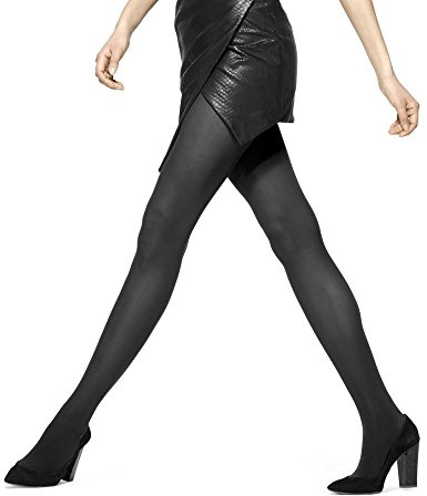 Hue Women's Opaque Control Top Tight, Black , 3