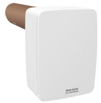 Vent-Axia 403832 Lo-Carbon Tempra Single Room Heat Recovery Fan with Pullcord