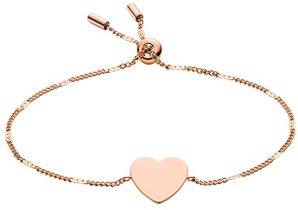 Fossil Armband Für Frauen Classics, Min.Innere Länge:165mm Rose Gold Edelstahl Armband, JF02965791