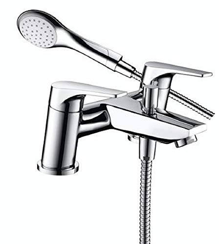 Bristan Vantage Bathroom Taps, Chrome Bath Shower Mixer tap, VT2 BSM C | 0
