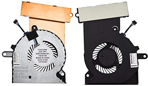 Ventilateur de CPU Fan 4Pin Compatible Avec HP Omen 15-CE 17-AN Series