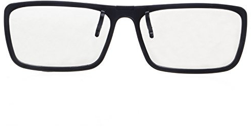 ZIRAN Zirkular passiv polarisierte 3D-Brille zum Aufstecken für TV Real 3D Cinema 0,22 mm