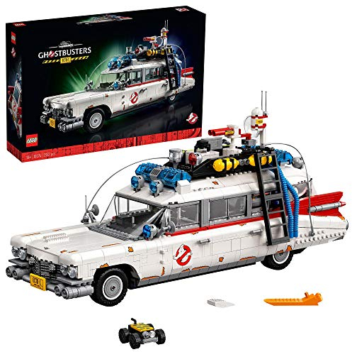 LEGO 10274 Icons Ghostbusters ECTO-1 Auto großes Set für Erwachsene, Modellauto-Bauset, Geschenk zu Weihnachten für Männer, Frauen, Sie und Ihn, Ausstellungsstück für Sammler, Home-Deko