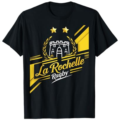 La Rochelle 2 Estrellas Rugby Rochelais Regalo Camiseta
