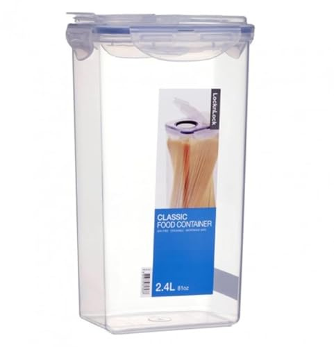 LocknLock Frischhaltedose, rechteckig, hoch, mit Klappdeckel, 2.4L
