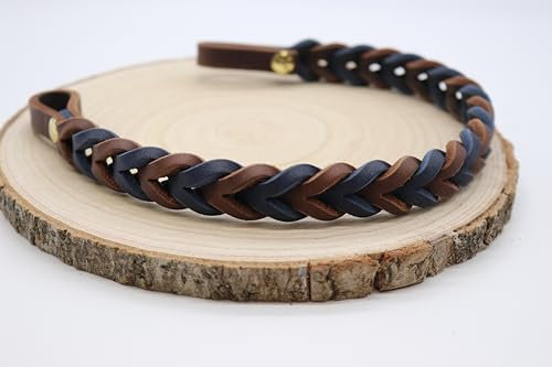 Equimour Konfigurierbarer Stirnriemen „Lederliebe Fettleder für Trense oder Kandare | Handgemacht in Deutschland | Reitzubehör personalisierbar | Geschenk für Reiterin & Pferdeliebhaber