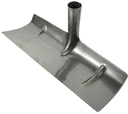 Abaodam Pala Per Letame Di Pollame e Pala Per La Pulizia Manuale Testa Affilata in Metallo Da 40 Cm, Strumento Portatile Per La Pulizia Del Letame Avicolo, Per Allevamenti Domestici e Cortili