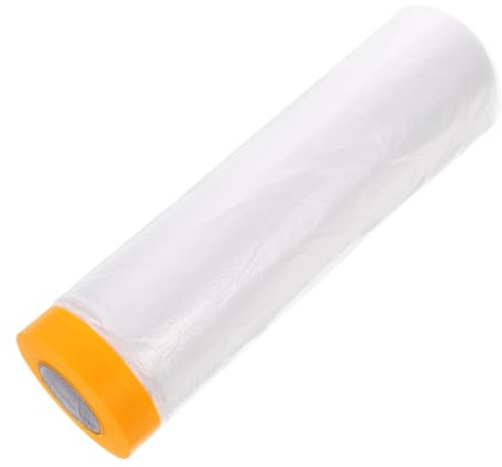 NUOBESTY Film D'Isolation Thermique Pour Fenêtres Avec Ruban Adhésif Kit Rétractable Anti-Intempéries Film Isolant Pe Réutilisable 78.74X5.91In Protection Contre Le Froid Pour Maison