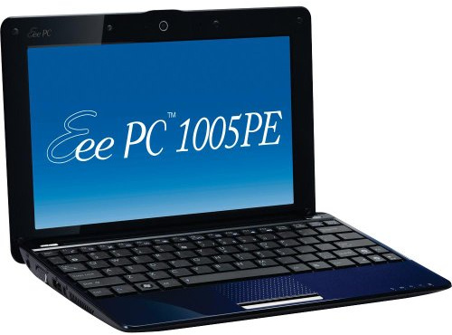 ASUS Eee PC Seashell 1005PE-PU17-BU - Netbook azul de 10.1 pulgadas (hasta 14 horas de duración de la batería)