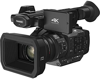 Panasonic HC-X1E Profi-Camcorder (4K 24p, UHD 60p/50p, FHD 60p/50p, 24mm LEICA Dicomar Objektiv, OLED Sucher, 8,9 cm Wide LCD, integrierte ND Filter, 2 XLR Eingänge, 2 SD Slots) schwarz
