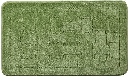 Emma Barclay Orkney - Crosshatch Bath Mat (45x75cm) (Sage Green)