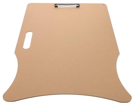 DIYEAH Tavolo Da Disegno in Legno Con Clip Per Artisti Studenti Lavagna Portatile Per Scrivere E Dipingere