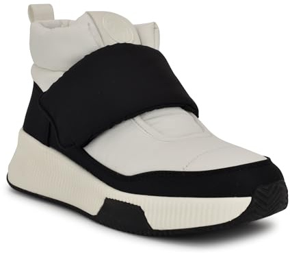 NINE WEST Tumble, Botas Cortas al Tobillo Mujer, Crema Negro 150, 38.5 EU