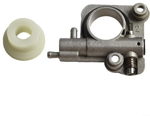 CWOQOCW Kit de pompe à huile pour tronçonneuse compatible avec CS-260 CS-271 CS-271T CS-350TES Lubrification efficace Pièce de rechange pour outil électrique de jardin Accessoire