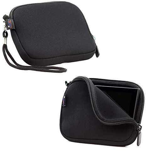 Digicharge® 6'' Zoll Schwarz Navibag Tasche für Tomtom GO Premium 6 Basic 6 Essential 6 6200 620 6250 61 6100 610 60 Professional Camper Start Via 62 60