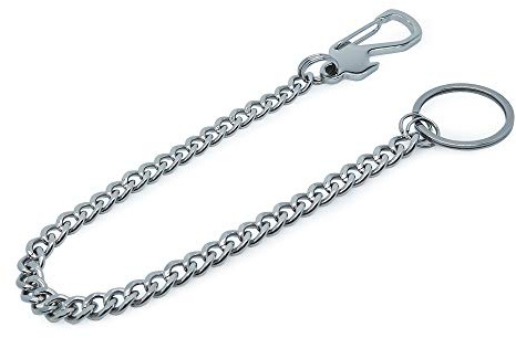 LABEN Wallet Chain Stainless Steel Heavy Duty Key Chain with Chain for Biker Trucker Motorcycle Pants Jean - Classic