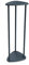 Fix 2 Place Colonne de Fleurs jusqu'à 75 cm - Gris - Support pour Haut-parleurs - Escalier réglable - Moderne