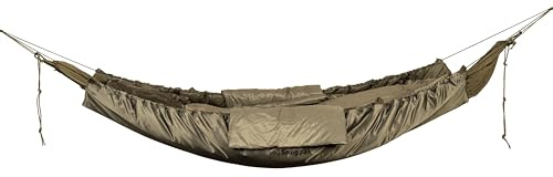 Snugpak Hammock Quilt WGTE - Camping Quilt with Travelsoft Insulation - Lightweight, Warm Camping Quilt Cover with Foot Pocket for Outdoors, Camping, Hiking - Included Compression Stuff Sack - Olive