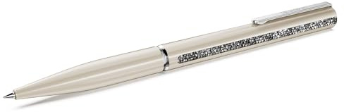 Swarovski Crystal Shimmer Glide Kugelschreiber, Beige, Beige lackiert, verchromt