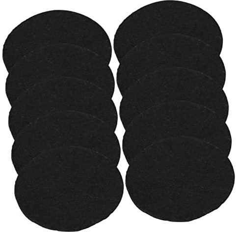 PAMINGONO Feuerfeste Isoliermatte Aus Hochtemperaturbeständigem Material Rund 7cm 10 Stück Wiederverwendbare Räuchergefäß Pads Für Zuhause Büro Und Hotel