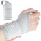 Muñequera Ambidiestra Ortopédica, Especial para Muñeca Abierta, Tendiditis y Esguince. Diseño Anti Rozaduras. Compresion Ajustable. Cómoda Y Transpirable. Muñequera Tunel Carpiano. (Gris Claro)