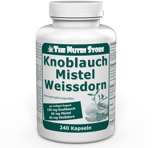 Knoblauch Mistel Weissdorn Kapseln 240 Stk.