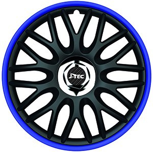 ZentimeX Z778319 Radkappen Radzierblenden universal 13 Zoll Blue R