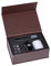 GRÄWE Whiskey-Steine Set aus Marmor - Geschenk-Box mit 6 Kühlsteinen, Stoffbeutel, Zange und Marmorbehälter