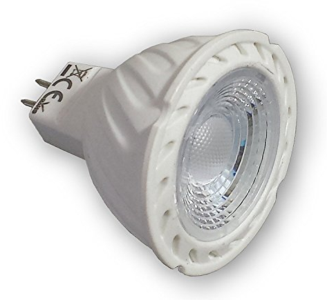 LED Leuchtmittel 5,5W 12V MR16 GX5.3 GU5.3 warm weiß 380 Lumen