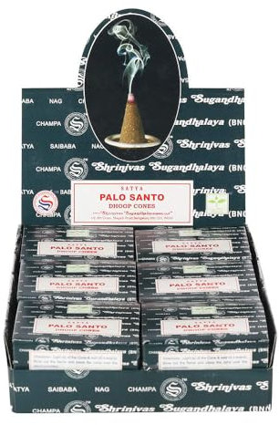 B/12 Satya Palo Santo Dhoop Cones