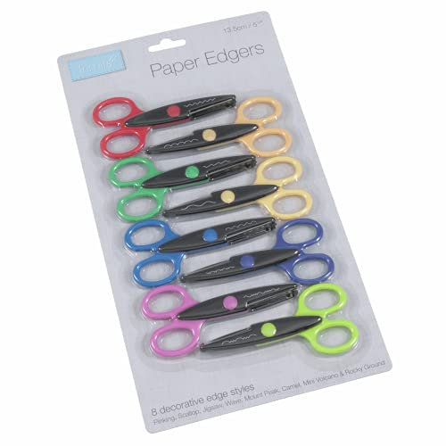 Trimits Scissors: Paper Edgers: Set of 8