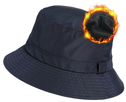 TOP-EX Chapeau de soleil pour homme XL/XXL UPF 50+, chapeau cloche imperméable pour la marche et le golf – Chapeaux de pluie – Réglable | Pliable | Coupe-vent, XL/XXL