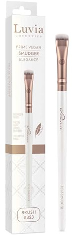 Professioneller Make-up Pinsel Luvia, Lidschatten Schminkpinsel, Eyeshadow Pinsel, Augenpinsel, veganer Kosmetikpinsel, 323 // Smudger - Elegance