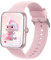 Alutoria Smartwatch Kinder, Kinder Telefonuhr Sport Fitness für Kinder, 1,83 Zoll HD-Touchscreen, Benachrichtigungen Nachrichten, Fitness-Tracker für Jungen, Mädchen und Teenager, Glänzendes rosa