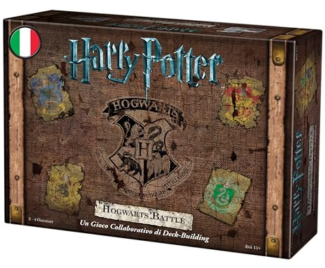 Asmodee – HARRY POTTER: HOGWARTS BATTLE – Gioco Collaborativo – Gioco da Tavolo per Famiglie e Amici – Idea Regalo – 2-4 Giocatori – 11+ Anni – Edizione in Italiano