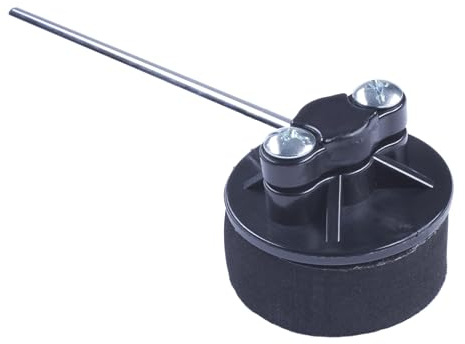 Fame Cajon Beater, Bass Drum Schlägel, Gummi und Metall, Geeignet für BassDrum und Cajon, Weiche Oberfläche, Warmer Klang, 19cm Länge, 55mm Kopfdurchmesser
