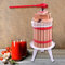 NAIZY 6L Prensa de Frutas Extractor Filtro Jugo Exprimidor Manual Prensa Naranja Incl. paño de Prensa para Mosto Macerado Vino Sidra (Prensa de Frutas, 6L)