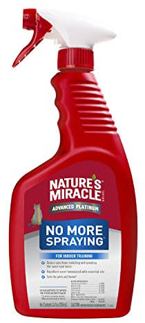 Nature's Miracle Advanced Platinum No More Spraying Training Spray, 24 oz