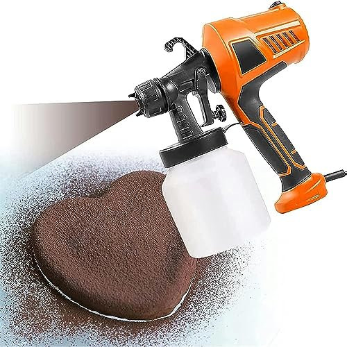 Spruzzatore di Vernice 500W Pistola A Spruzzo di Vernice Elettrica, Pistola A Spruzzo di Cioccolato, Kit di Decorazione per Artigianato Artistico, Sabbiatrice per Cottura Manuale A 3 Modell