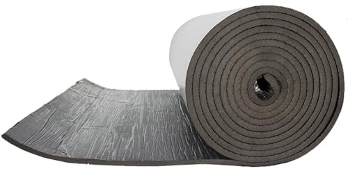 Panneau Isolant thermique Autocollant Absorption Acoustique Isolation Derriere Radiateur Barrière de Vapeur Feuille Isolante Froid 5mm D'Epaisseur, pour Radiateurs, Sols, Toits, Murs ( Size : 1mx2m )