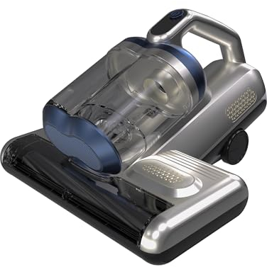 Aspiratore Acaro per Materassi, 16KPA 700W Potente, Sensore Antiacaro della Polvere con Vento Caldo 65 ℃ per Chi Soffre di Allergie, Rimuove il 99,9% Degli Allergeni da Letti, Divani, Peli di Animali