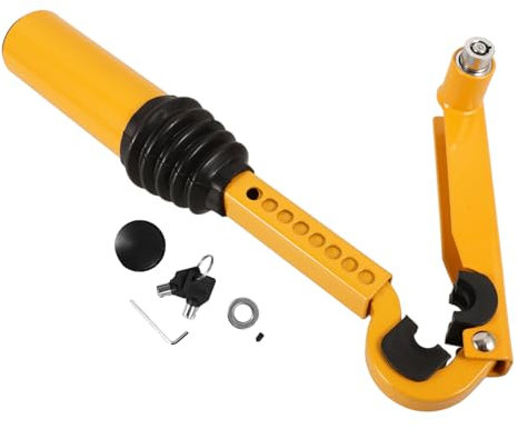 GLEAVI Blocco Regolabile per Cambio Acciaio Dispositivo per Mano Sicurezza per Suv Furgoni e Camion Facile Installazione e Design Moderno