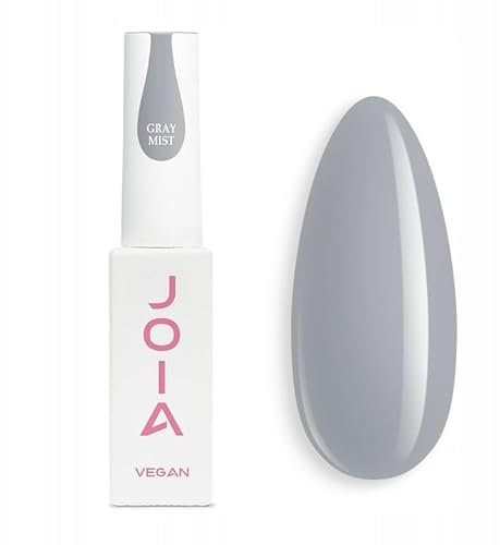 JOIA Vegan Base Coat UV/LED Nagellack Gel für Nagelstudio DIY Home BB cream Gray Mist Grau 8 ml