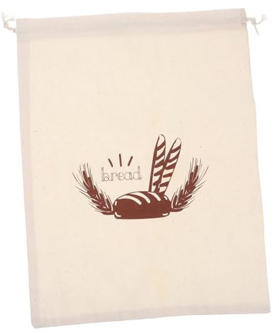 OKUMEYR Borsa Per Pane Riutilizzabile Chiusura Coulisse Sacchetto Per Conservare Pane Fresco Sacchetto Per Alimenti Da Forno