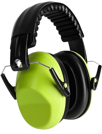 Sionhiuo Orejeras para niños,Auriculares con protección auditiva | Auriculares con protección auditiva ajustables - Protectores auditivos acogedores, orejeras de seguridad para viajar, leer, estudiar